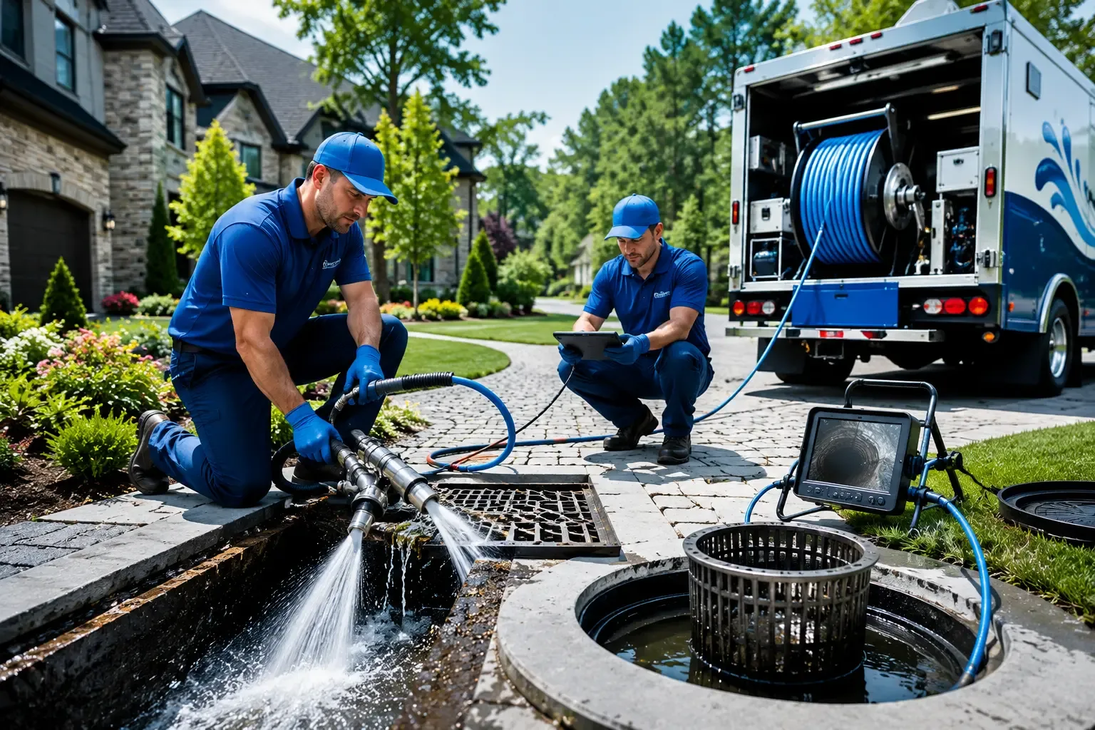 Local outdoor drain cleaning professionals in Kinta, OK